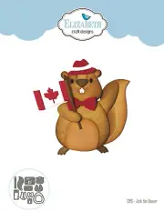 Elizabeth Craft Jack the Beaver Die 12pc : The Great Outdoors Collection by Jos