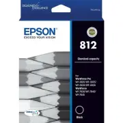 Genuine Epson 812 Black Ink Cartridge for WF7830 WF7840 WF7845 WF4830 C13T05D192
