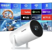 XuanPad Mini Projector Full HD 1080P, Portable Projector with WiFi and Bluetooth