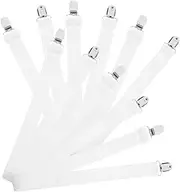 Generic 6 Pack Bed Sheet Holder Straps Hidden Tablecloth Clips for Elastic Clamp for Picnic Tablecloths Bench Covers