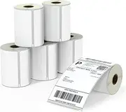 6 Rolls Dymo S0904980 Compatible 4XL Internet Postage Extra-Large 104mm x 159mm Shipping Labels