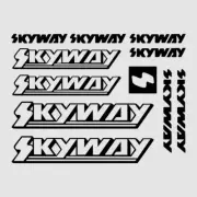 FITS SKYWAY Vinyl Stickers Sheet Bike Frame Cycle Cycling Bicycle Mtb Road