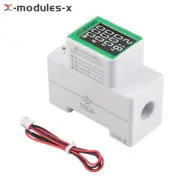 AC 50V-300V 100A Digital Power Energy Voltmeter Ammeter Watt Kwh Power Meter New