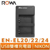 在飛比找蝦皮商城優惠-【ROWA 樂華】FOR NIKON EN-EL20 22 