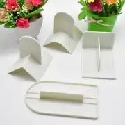 4pcs Scrapers Cake Icing Scraper Cake Scraper Comb Buttercream Smoother