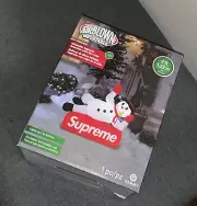 SUPREME NY Large Inflatable Snowman White Red Brand New Ships Asap
