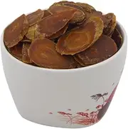250 Grams/0.55 Pound 100% Pure Natural Organic Panax Ginseng Korean Ginseng Red Panax Red Ginseng Roots Slices.