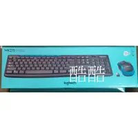 在飛比找蝦皮購物優惠-全新 羅技無線鍵盤滑鼠組 MK275 中文注音無線 彰化可自