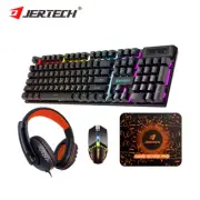 New Gaming Wired Keyboard Combo Gaming Mouse, Headset, and Mousepad C717