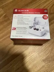 Singer Universal Battery Powered Bobbin Winder with AC Power Adapter New In Box