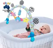 Baby Bassinet Toys for Infant & Toddlers, Travel Arch Stroller Toy & Pram Activi