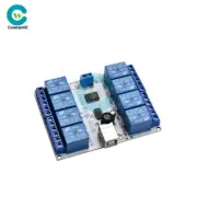 DC12V 8 Channel USB Type-B Relay Board Module Controller for Automation Robotics