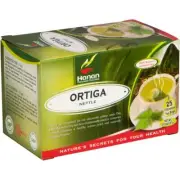 Hanan Nettle Tea - 25 Tea Bags of Stinging Nettle Leaf and Root - All-Natural He
