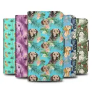 FLIP CASE FOR SAMSUNG GALAXY|LABRADOR RETRIEVER PUPPY DOG CANINE PATTERN #A1