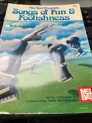 Mel Bay Presents Songs of Fun & Foolishness Song Book-New!!