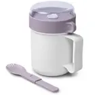 Microwave Soup Mug with Lid, Soup Cup Container with Lid for Ramen Noodles, S...