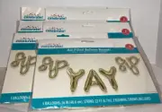 12/ REFILLABLE CELEBRATION Party Decoration Ballon Banners ( SIP YAY SIP)