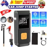 Jump Starter 2000A Portable 12 Volt Car Battery Heavy Duty High Booster+Air Pump