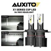 Auxito H4 9003 LED Headlight Bulbs Kit Cool White High Low Beam Replace Halogen (for: Smart)