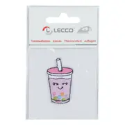 IronOn Patch-Embroidered - Milk Shake - 2.3cm x4cm