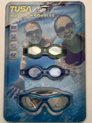 New TUSA Kids SWIM GOGGLE 3 PACK IMPREX JR, ZUTTO, AND XTREME
