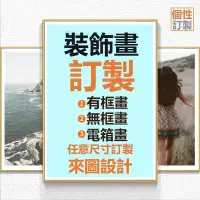 在飛比找蝦皮購物優惠-可訂製尺寸｜客製無框畫 有框畫 無框畫客製 色塊人像畫 人像