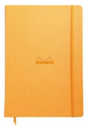 Rhodia Webbie A4 Notebook Dot Grid - Orange