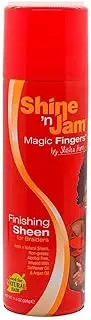 Ampro Shine-N-Jam Magic Fingers Finishing Sheen For Braiders (Pack of 1)