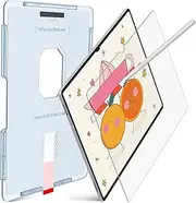 [KCT] Silkfeel Matte Glass Screen Protector for Samsung Galaxy Tab S9 Ultra / S8 Ultra 14.6 Inch 2023/2022 (SM-X900/SM-X906/SM-X916B) [Auto-Alignment Tool] [Tempered Glass]