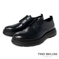 在飛比找momo購物網優惠-【TINO BELLINI 貝里尼】男款 義大利進口牛皮圓頭