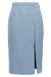 MARNI Check Longuette Skirt