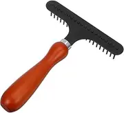 Large Dog Dematting Comb Tool Durable Grooming Brush for Short Haired Dogs Effortlessly Removes Mats Reduces Shedding Easy to Clean Pet Hair Removal Tool