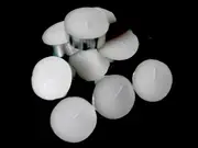 100 Pack - 9 Hour Tealight Candles - silver foil cup - wedding party event room table decoration bulk buy
