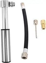 ifundom Mini Bike Tire Pump Portable Air Pump Aluminum Alloy Handheld Dual Valve for Bikes Sports Balls Efficient Compact Design