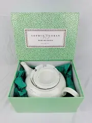 Portmeirion Sophie Conran 2 Pint Porcelain Teapot - White