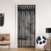 Door Curtain for Doorways,String Beaded Witchy Halloween Privacy Room Divider...