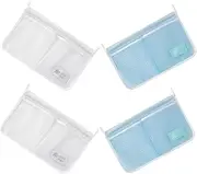 GLSTOY 4pcs Refrigerator Storage Bag Clear Pantry Organizer Bins Mini Fridge Organizer Refrigerator Side Seam Organizing Cabinet Fridge Containers Refrigerator Organization Fridge Bins