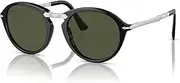 [Persol] PO 3274S Black/Green 50/20/145 unisex Sunglasses