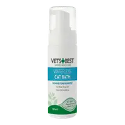 VET'S BEST Waterless Cat Bath No-rinse Foam Shampoo 150ml