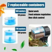 1x Electric Aquarium Automatic Fish Feeder FishTank Fish Dispenser Timer E3L7