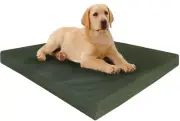 40"X35"X4" Extra Large Memory Foam Pet Dog Bed Pad With Waterproof Canvas Cover