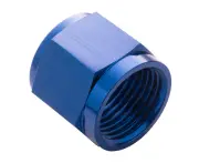 Proflow Aluminium Tube Nut AN3 For 3/16in. Tube, Blue