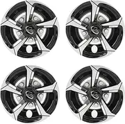 4PCS 8in Cart Wheel Hub Cap, Universal Cart Hubcaps for 8in Cart Wheel, Replacement for E Z GO and Club Car Cart
