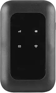 4G WiFi Mobile Hotspot, 2.4G Portable Mobile Hotspot Device, 150Mbps Travel Router with LED Screen, Up to 10 Devices, 72 Hours Standby, 2100mAh, for Europe Asia