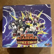 My Hero Academia TCG Wave 1 Booster BOX Universus CCG Factory Sealed 24 Packs