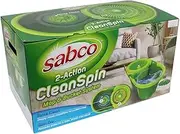 Sabco Clean Spin Mop and Bucket System, Blue