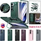 For Samsung Galaxy Z Fold 6 5 4 3 360° Full Protect Glass Screen Case Cover+Pen