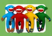 New Stuffed Animal Doll Pattern SHELBY THE "NO SOCK" SOCK MONKEY 15.5 inch