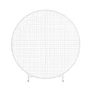 2M Round Backdrop Stand Wedding Background Decoration Party Flower Balloon Display