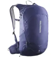 Salomon Trailblazer 20L Everyday Backpack - Mazarine Blue/Ghost Gray
